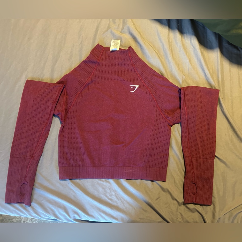 Gymshark Vital High Neck MIDI Top